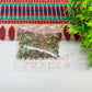 4x8mm Halfmoon Shape Glass Kundan Stones-100 Pcs