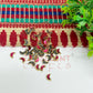4x8mm Halfmoon Shape Glass Kundan Stones-100 Pcs