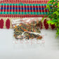 4x8mm Halfmoon Shape Glass Kundan Stones-100 Pcs