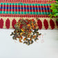 4x8mm Halfmoon Shape Glass Kundan Stones-100 Pcs