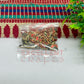 4x8mm Halfmoon Shape Glass Kundan Stones-100 Pcs