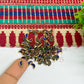 4x8mm Halfmoon Shape Glass Kundan Stones-100 Pcs