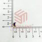 4x8mm Halfmoon Shape Glass Kundan Stones-100 Pcs