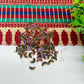 4x8mm Halfmoon Shape Glass Kundan Stones-100 Pcs