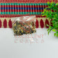 5x5x5mm Triangle Shape Glass Kundan Stones-100 Pcs