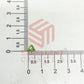 5x5x5mm Triangle Shape Glass Kundan Stones-100 Pcs
