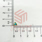 5x5x5mm Triangle Shape Glass Kundan Stones-100 Pcs