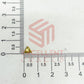 5x5x5mm Triangle Shape Glass Kundan Stones-100 Pcs