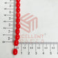 Oval Glass Beads 6x8mm (100 pcs)