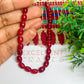 Oval Glass Beads 6x8mm (100 pcs)