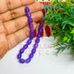 Oval Glass Beads 6x8mm (100 pcs)