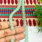 8mm Round Glass Beads- 1 Line