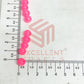 8mm Round Glass Beads- 1 Line