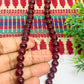 8mm Round Glass Beads- 1 Line