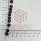 8mm Round Glass Beads- 1 Line