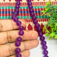 8mm Round Glass Beads- 1 Line