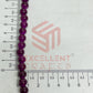 8mm Round Glass Beads- 1 Line