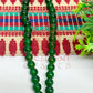 8mm Round Glass Beads- 1 Line