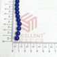 8mm Round Glass Beads- 1 Line