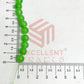 8mm Round Glass Beads- 1 Line