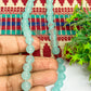 8mm Round Glass Beads- 1 Line