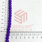 8mm Round Glass Beads- 1 Line