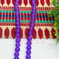 8mm Round Glass Beads- 1 Line