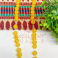 8mm Round Glass Beads- 1 Line