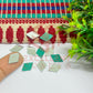 10x15mm Diamond Shape Glass Mirrors-100Pc