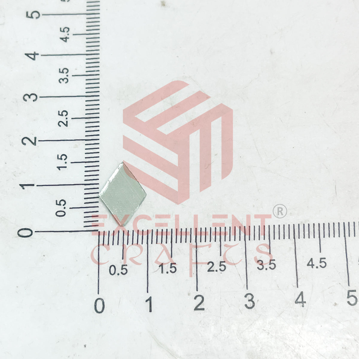 10x15mm Diamond Shape Glass Mirrors-100Pc