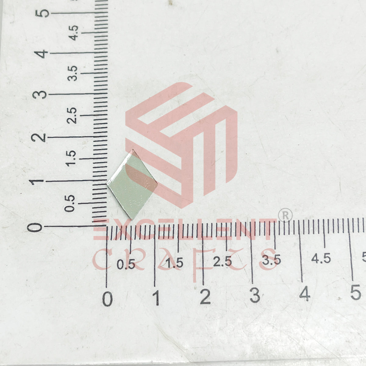 12x15mm Diamond Shape Glass Mirrors-100Pc
