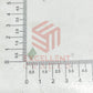 6x9mm Diamond Shape Glass Mirrors-100Pc