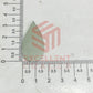 18x35mm Teardrop Shape Glass Mirrors-50Pc