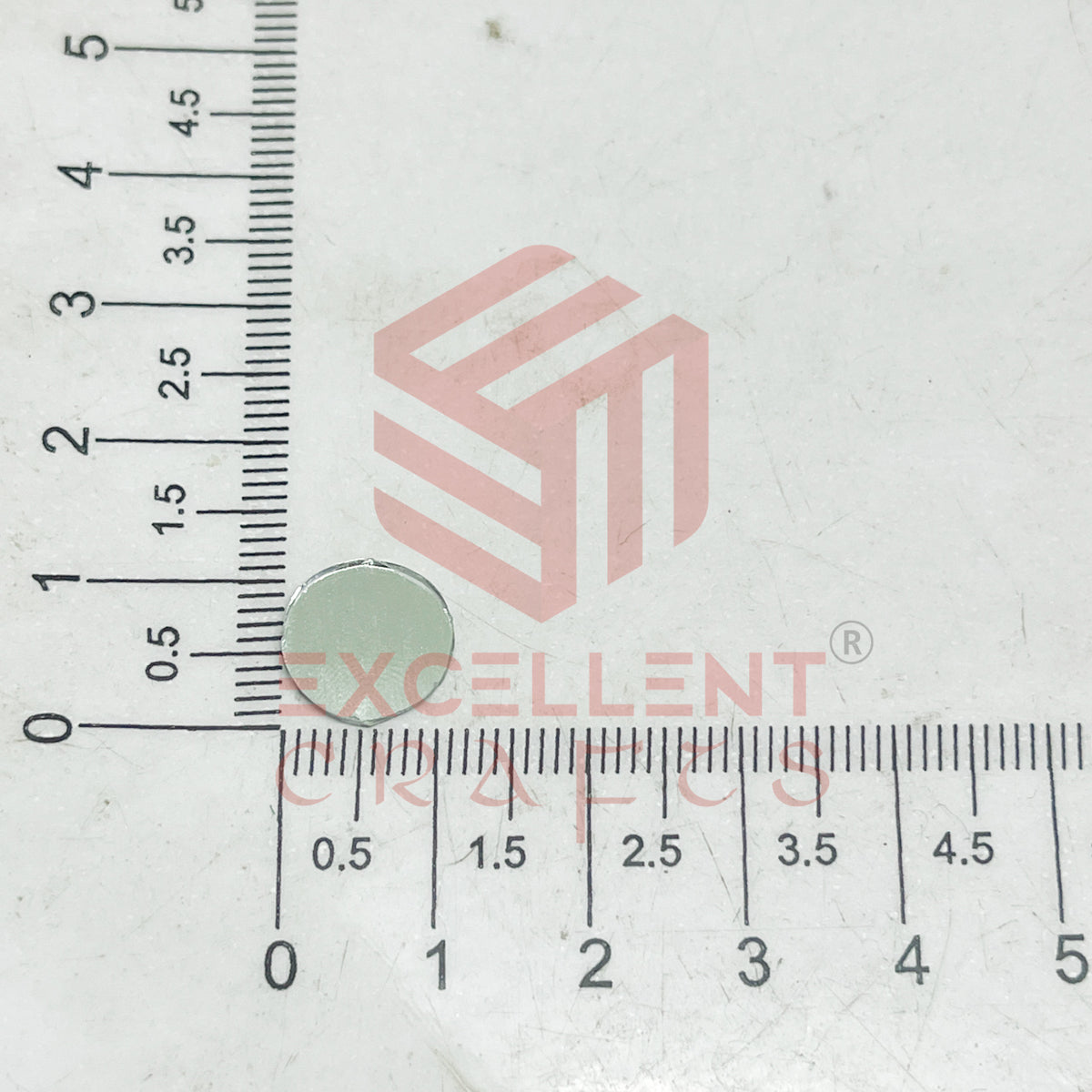10x10mm Round Shape Glass Mirrors-100Pc