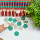 14x14mm Round Shape Glass Mirrors-100Pc