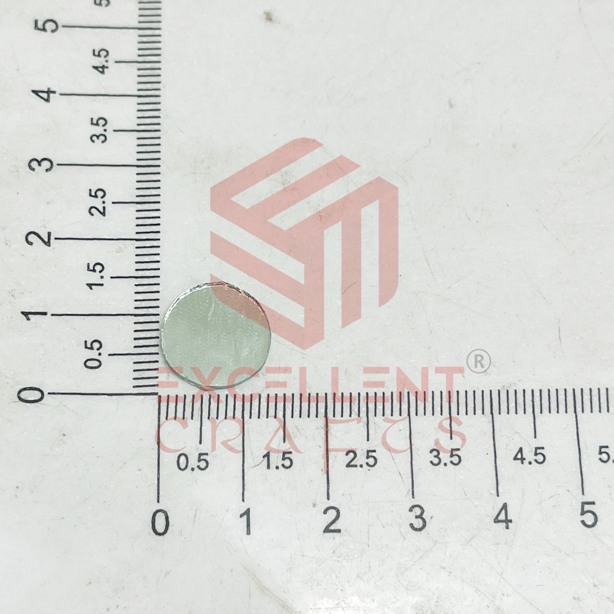 14x14mm Round Shape Glass Mirrors-100Pc