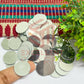 20x20mm Round Shape Glass Mirrors-50Pc