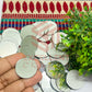 25x25mm Round Shape Glass Mirrors-50Pc