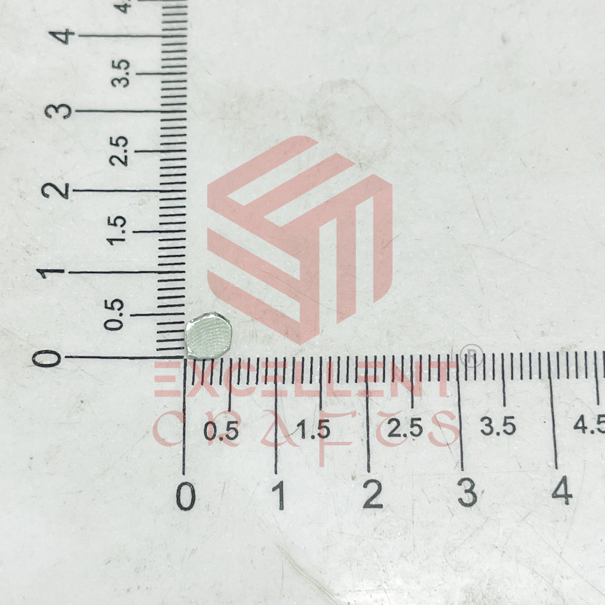 3x3mm Round Shape Glass Mirrors-100Pc