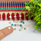 4x4mm Round Shape Glass Mirrors-100Pc