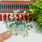 5x5mm Round Shape Glass Mirrors-100Pc