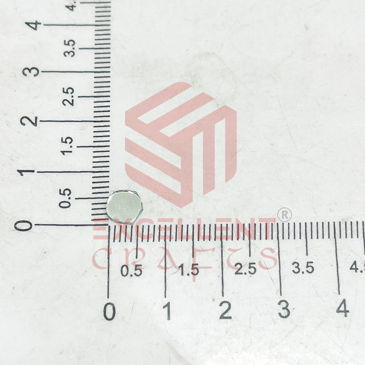 5x5mm Round Shape Glass Mirrors-100Pc