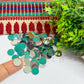 7x7mm Round Shape Glass Mirrors-100Pc