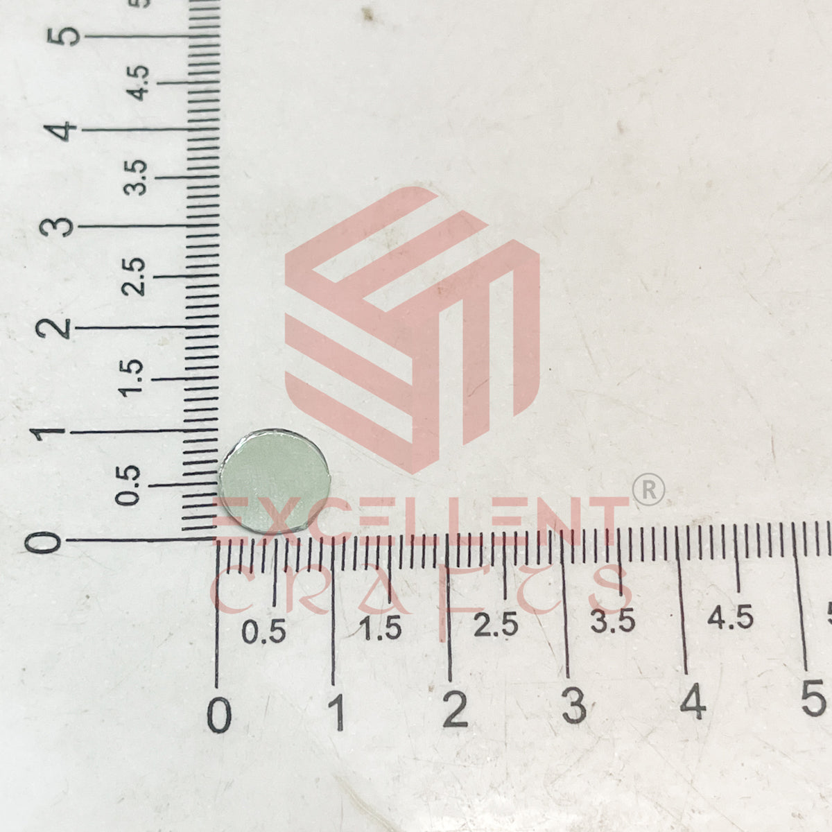 7x7mm Round Shape Glass Mirrors-100Pc