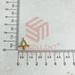 Kundan Three Hole connectors- 5Pc Pack
