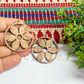 MDF Cutout for Earrings - Design1 - 1 Pair