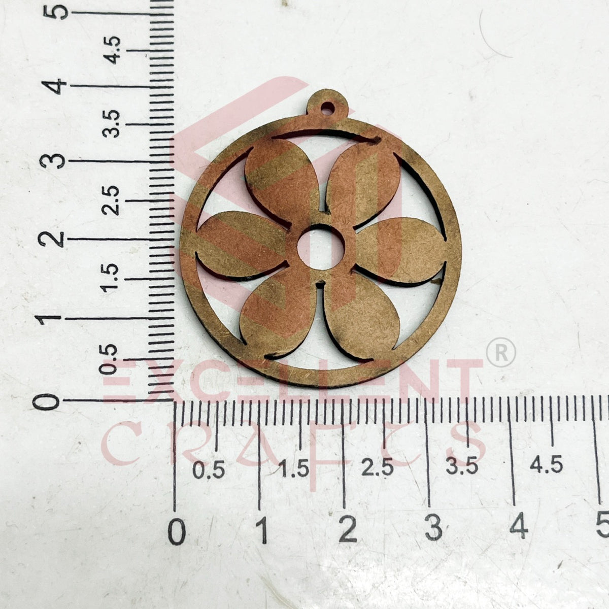 MDF Cutout for Earrings - Design1 - 1 Pair
