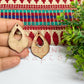 MDF Cutout for Earrings - Design2 - 1 Pair