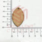 MDF Cutout for Earrings - Design 8- 1 Pair