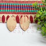 MDF Cutout for Earrings - Design 8- 1 Pair
